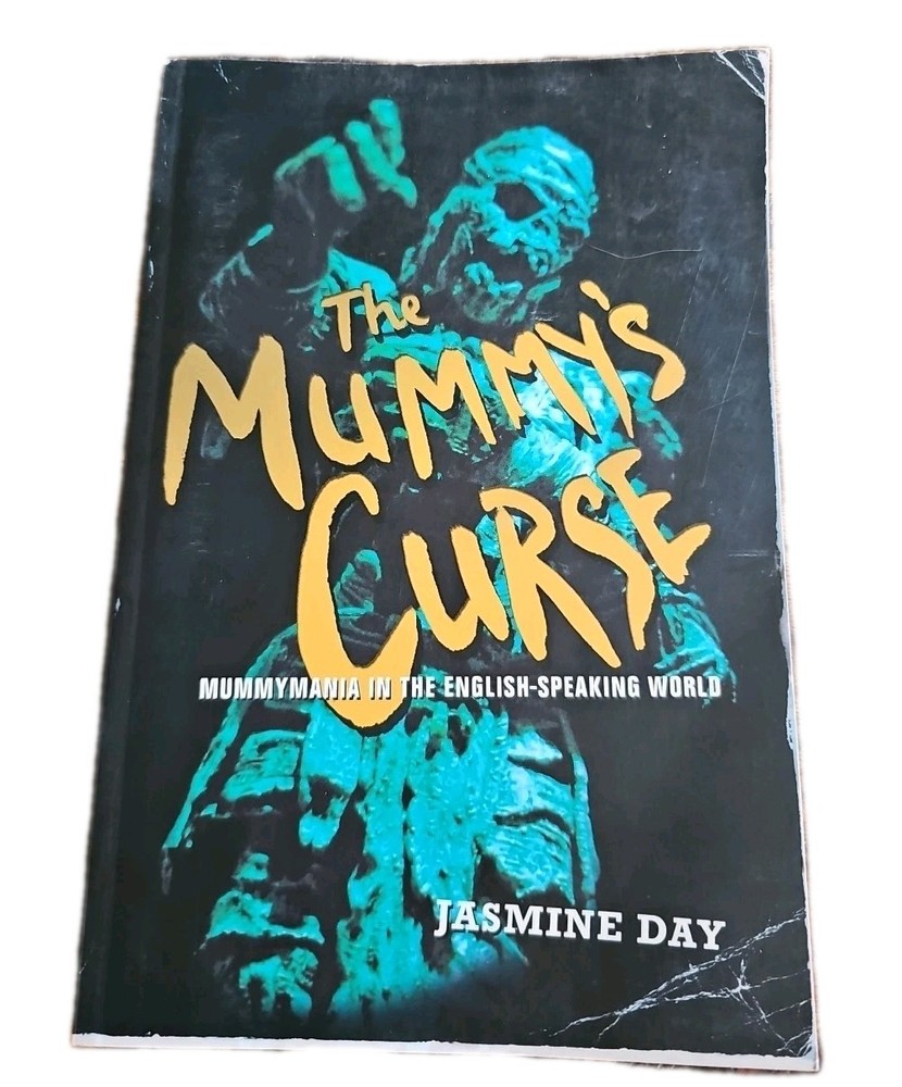 The Mummy’s Curse SIGNED By Jasmine Day 2006 Routledge Egypt Archaeology Book