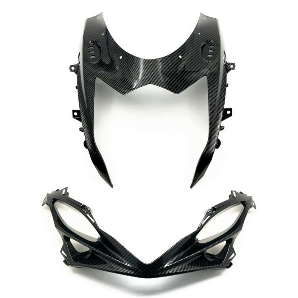 Carbon Fiber Front Fairing Cowl for 2011-2019 GSXR 600 750 Headlight Cover