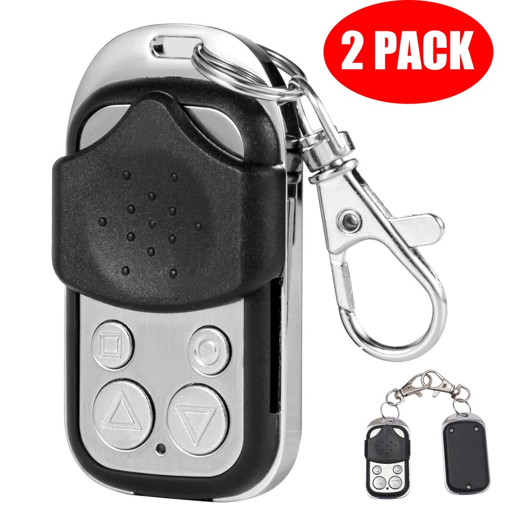 2Pcs 433MHZ Wireless Remote Control Automatic Sliding Gate Opener Electric Roll