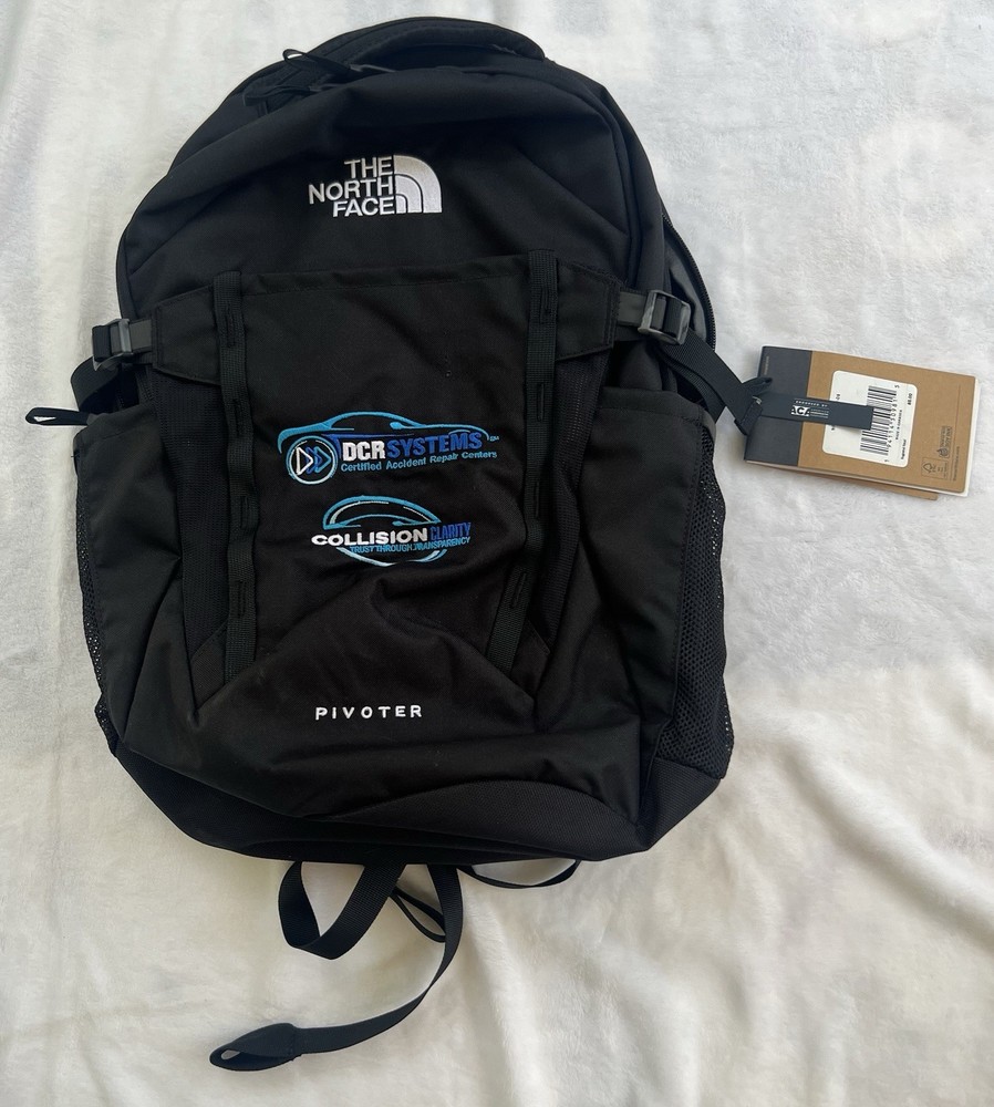 North Face Pivoter 27L Laptop Backpack Adze Black NF0A3VXE