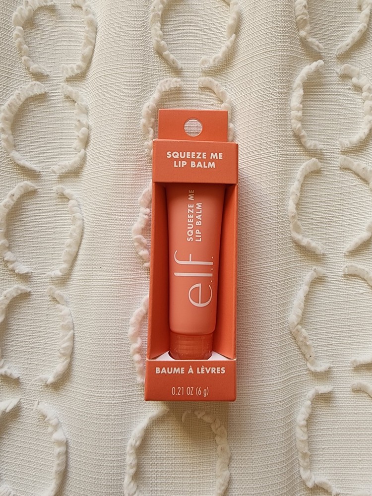 e.l.f. Squeeze Me Strawberry Lip Balm for Hydrated Soft Lips