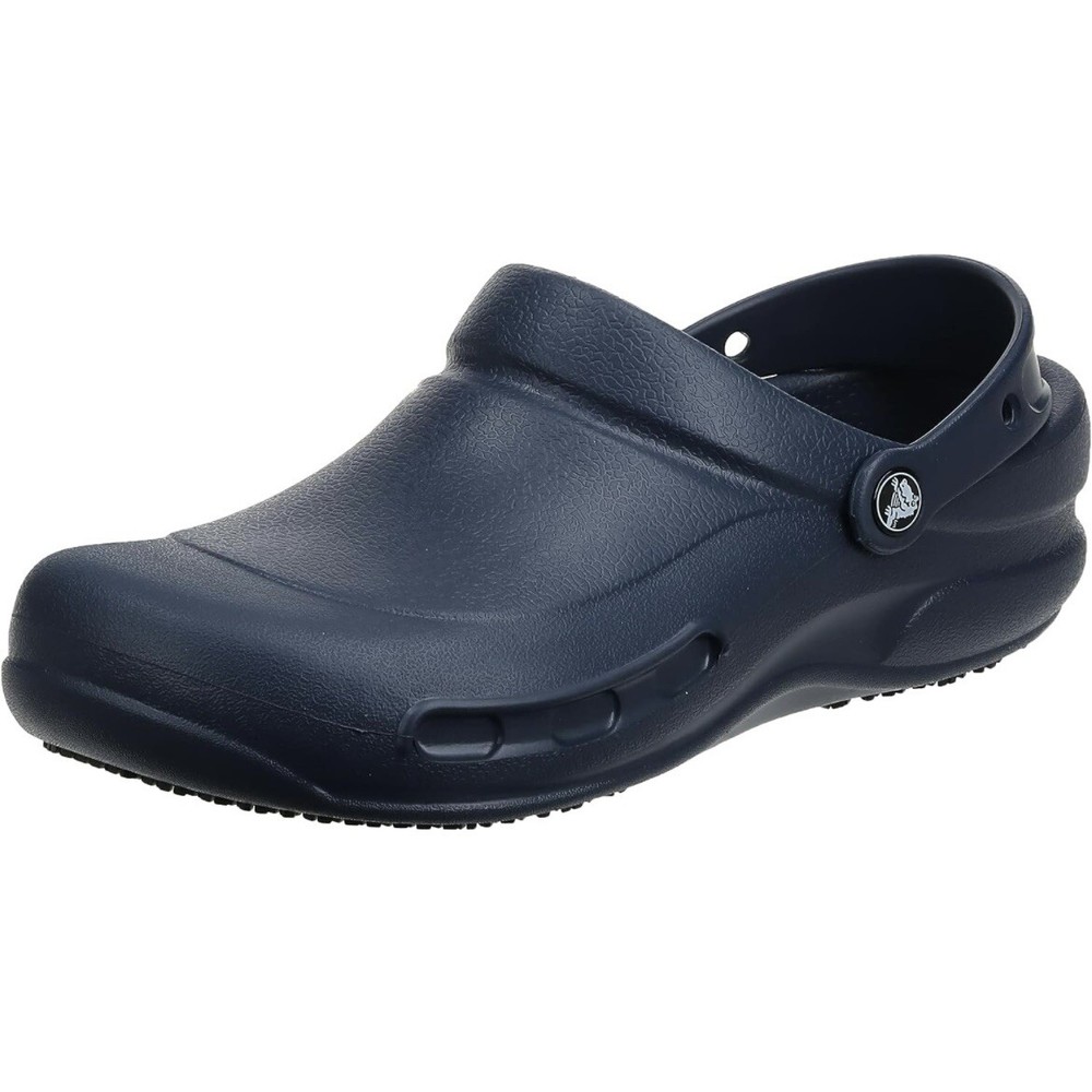 Crocs Bistro Clog Slip Resistant Navy Work Shoes Women’s Size 6 — Men’s Size 4