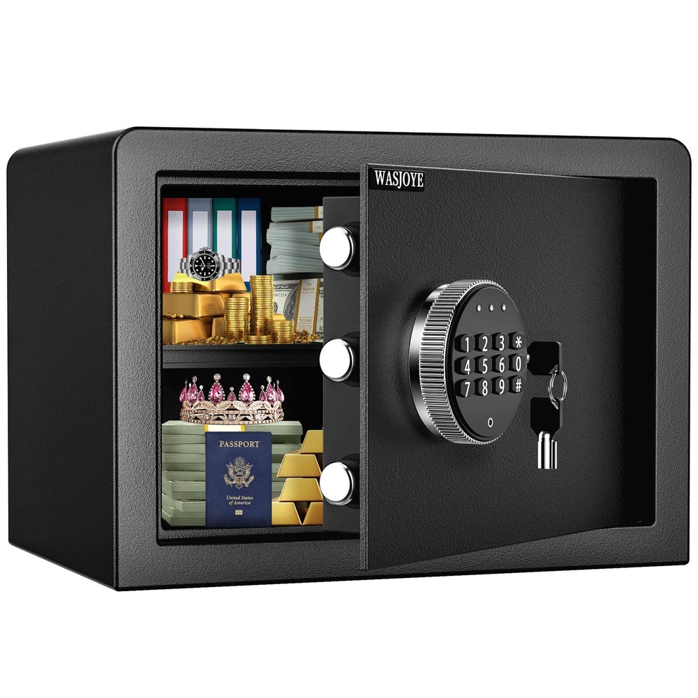 Fireproof 1.0 Cu Ft Digital Safe for Money Documents & Valuables