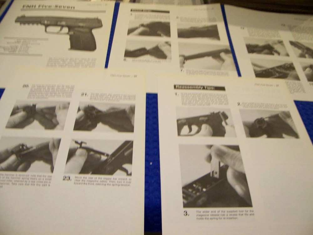 Field Strip and Reassemble FNH Five-Seven (5.7) & Kel-Tec PLR-16 with Expert Tips (375mm)