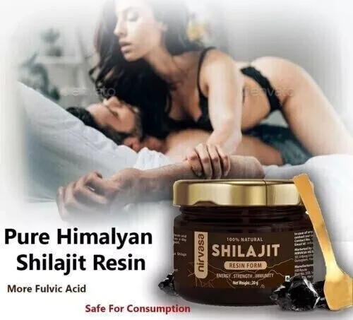 100% Natural Himalayan Shilajit | Pure Resin for Strength & Vitality !BUY NOW!X6