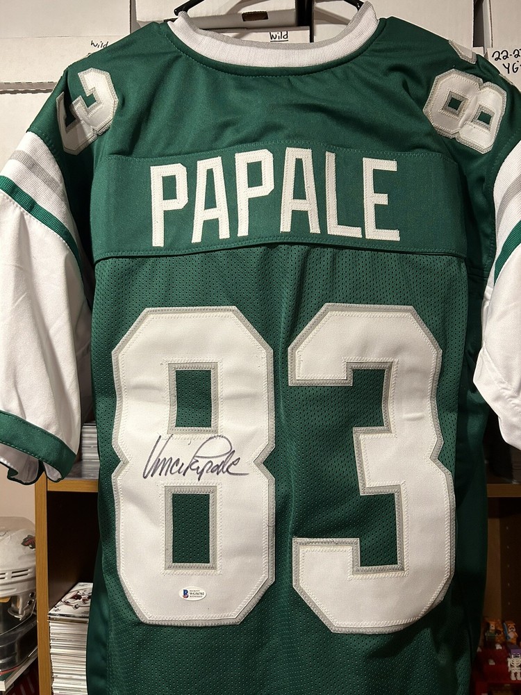 Vince Papale Signed Philadelphia Eagles Jersey XL NFL Beckett Cert.-image