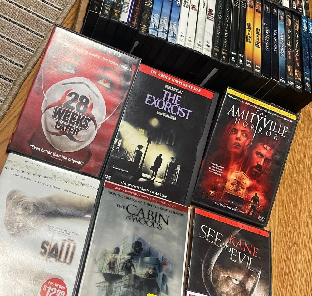DVD Pick & Choose From 300 HORROR 💀 Scary Movies 😱 Halloween 🦇 FLAT RATE SHIP
