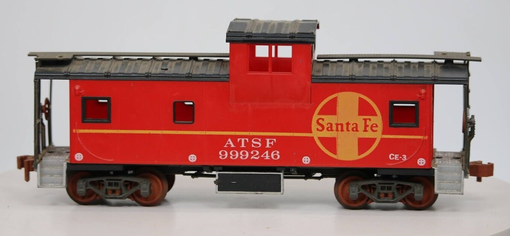 O Scale Santa Fe ATSF 999246 Painted Caboose Model Train
