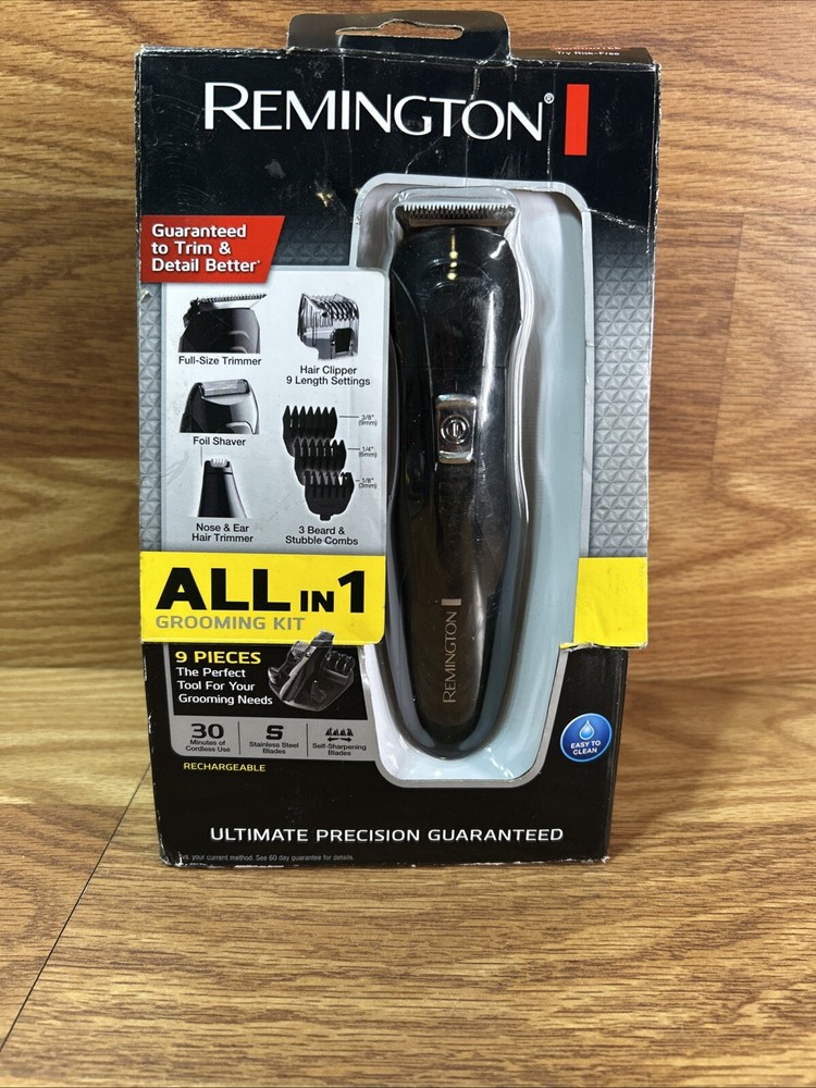 Remington All in 1 Nose Ear Hair Beard Rechargeable Precision Trimmer & Shaver