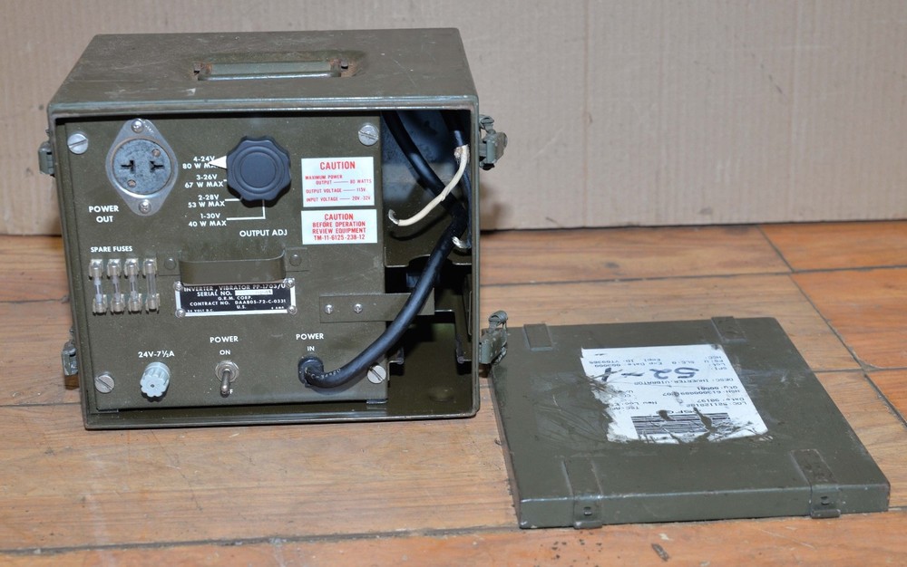 US military PP-1703U inverter vibrator voltage equipment government surplus