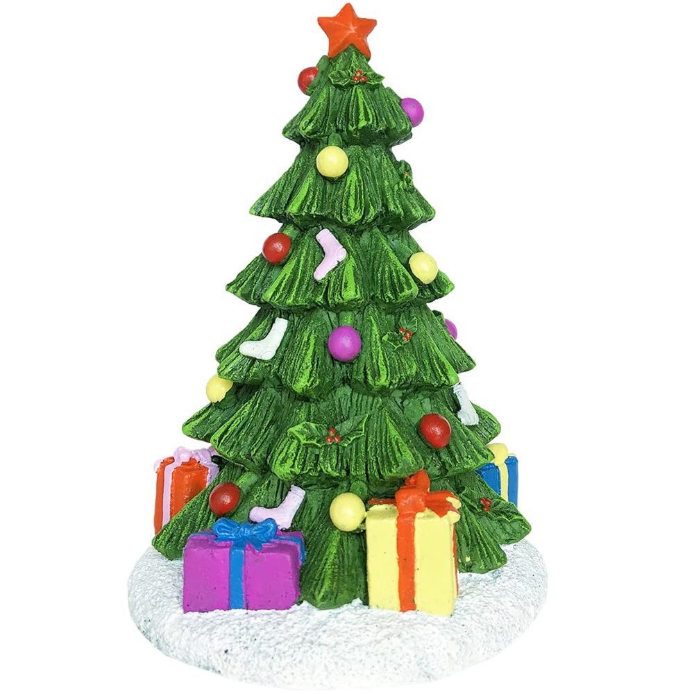 Aquarium Christmas Tree Decorations - Fish Tank Christmas Tree Statue Holiday...