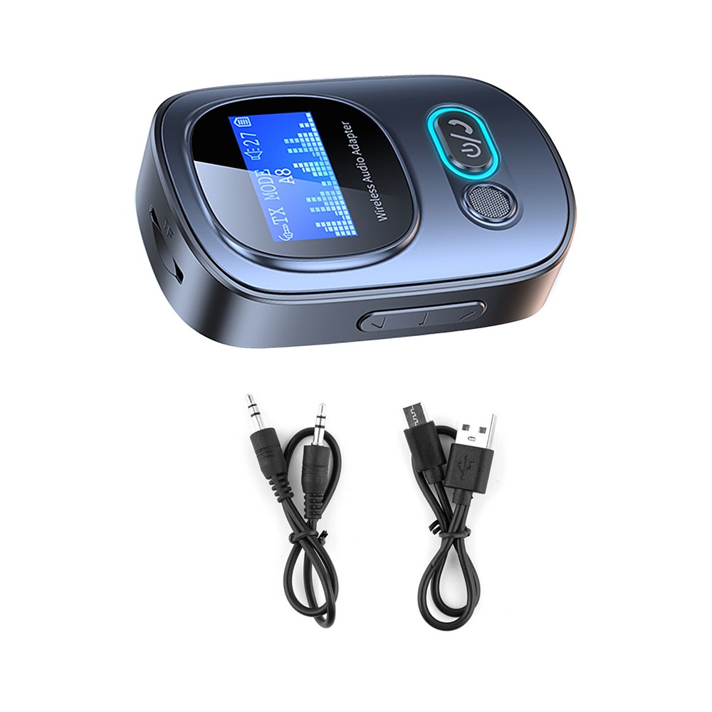 1*Bluetooth 5.3 USB Wireless Transmitter Receiver Audio Adapter 3.5mm Aux