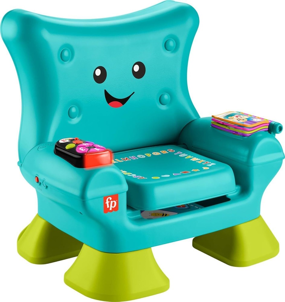 Smart Stages Learning Chair for Toddlers in Teal - Interactive Educational Toy
