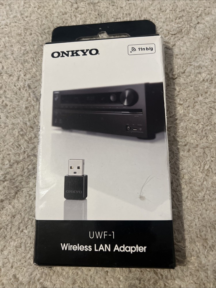 Genuine Onkyo UWF-1 USB 802.11n Wi-Fi Wireless LAN Receiver Adapter, USA Seller