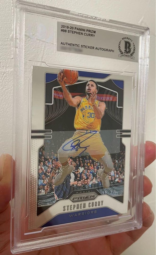 Stephen Curry Stephen Curry autographed panini #955497