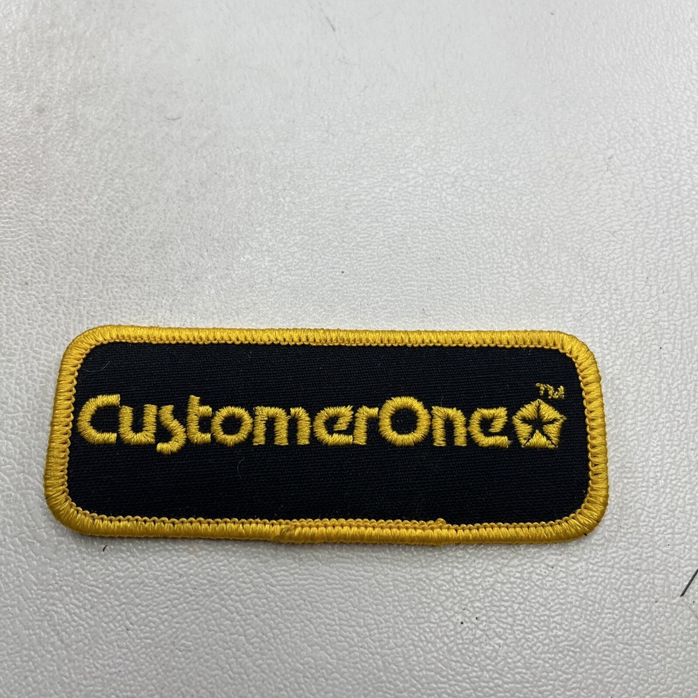 CUSTOMERONE CUSTOMER ONE CHRYSLER CAR Patch (Advertising, Uniform, Company) P023-image