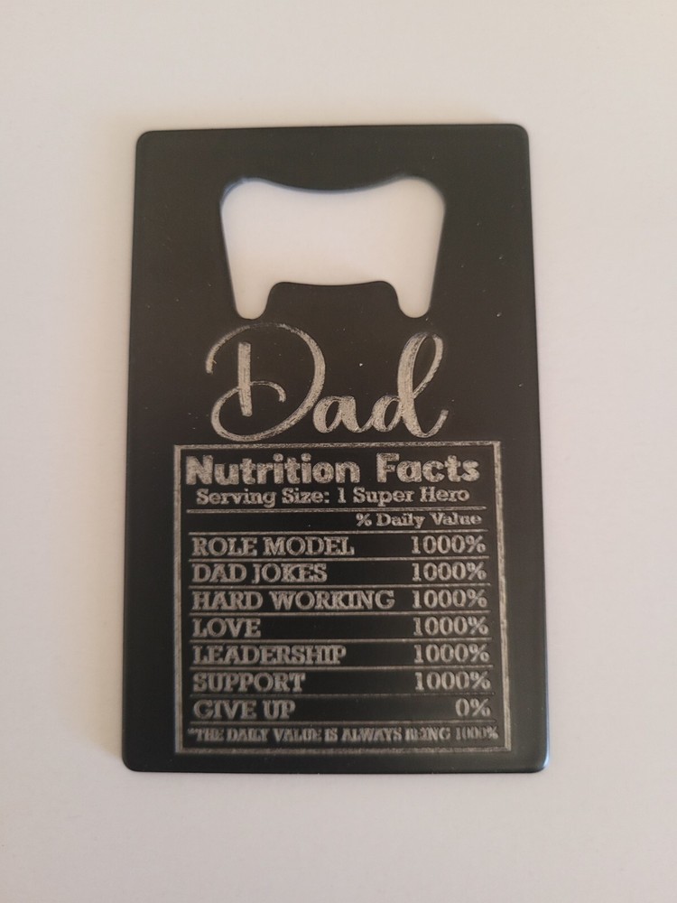 Credit Card Bottle Opener for Dads - Perfect Fathers Day Birthday Gift-image