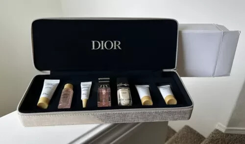 DIOR VIP Prestige piano 7 pc mini Gift Travel Set (NEW in Gold Box)