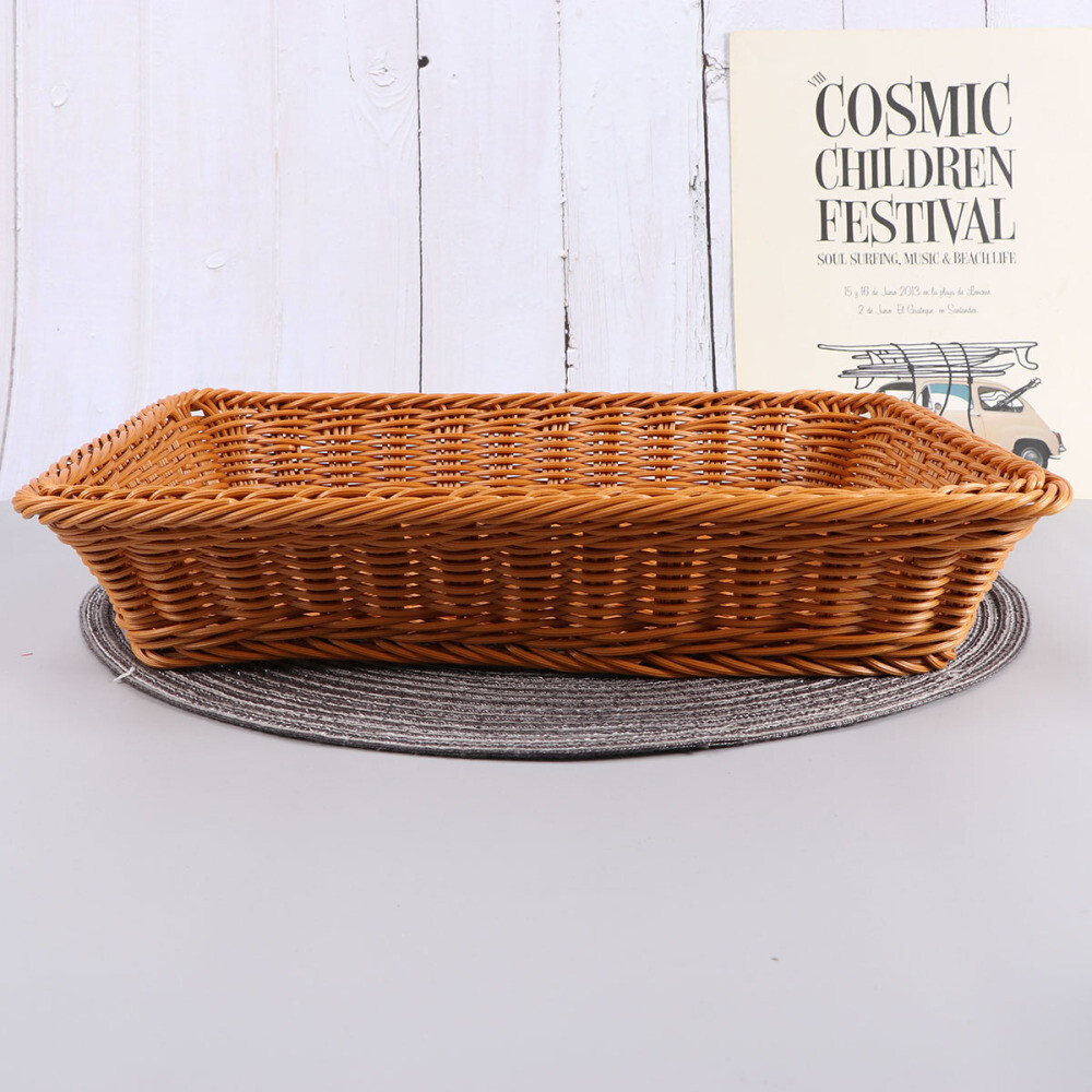 Bread Basket Tray Large Wicker Basket Bread Proofing Basket Woven Basket