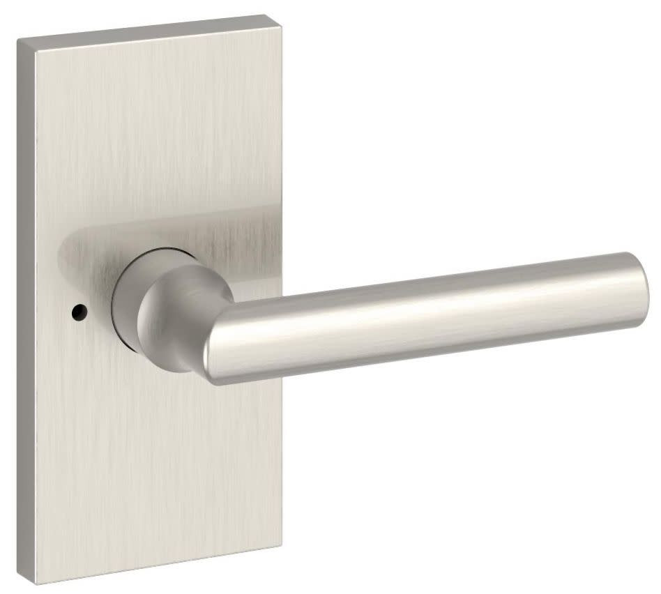 Baldwin PV.TUB.CFR Tube Privacy Door Lever Set - Nickel