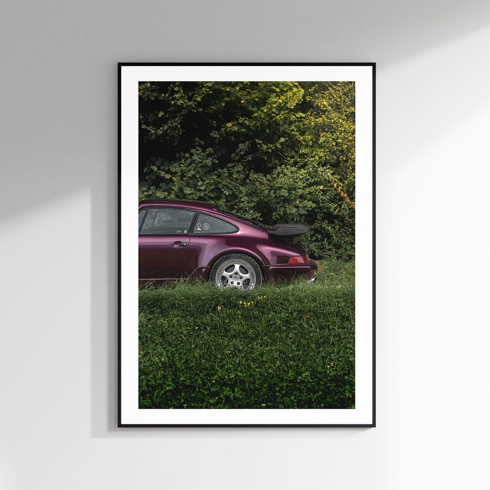 Porsche 911 964 Turbo Digital Photo by MrYLT - Automotive Car Photography