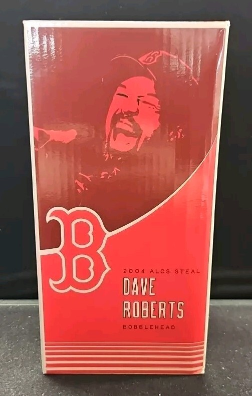 Dave Roberts 2004 Red Sox ALCS Steal Bobblehead SGA