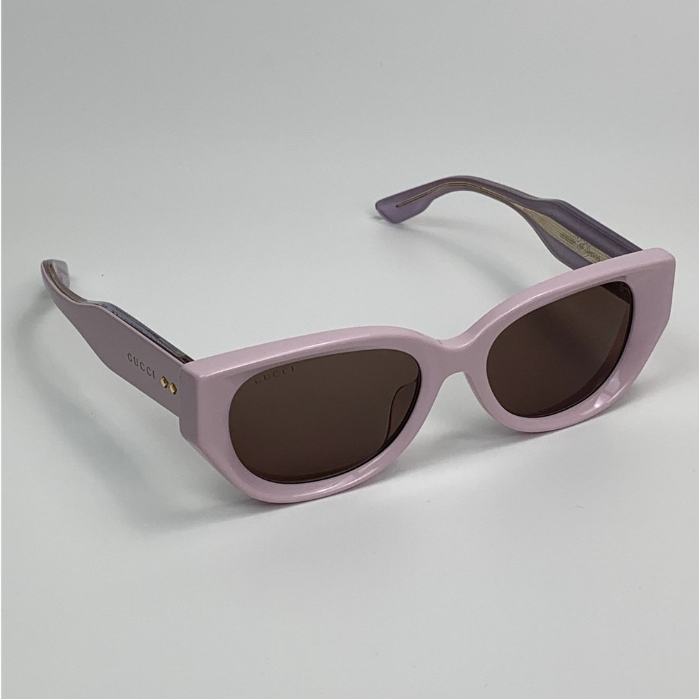 Authentic Gucci GG1532SA 004 Pink Brown Sunglasses for Women