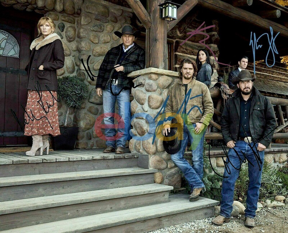 Yellowstone Cast Autographed 8x10 Photo Signed Reprint