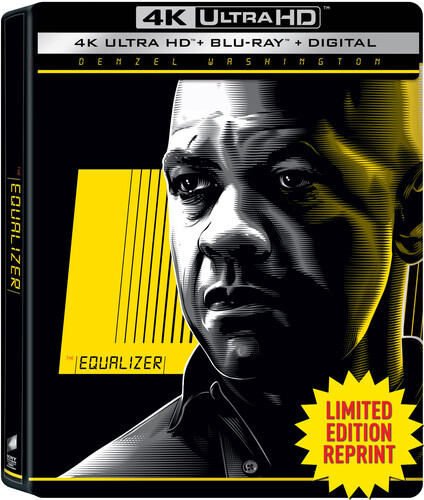 The Equalizer [New 4K UHD Blu-ray] With Blu-Ray, 4K Mastering, Steelbook, Subt