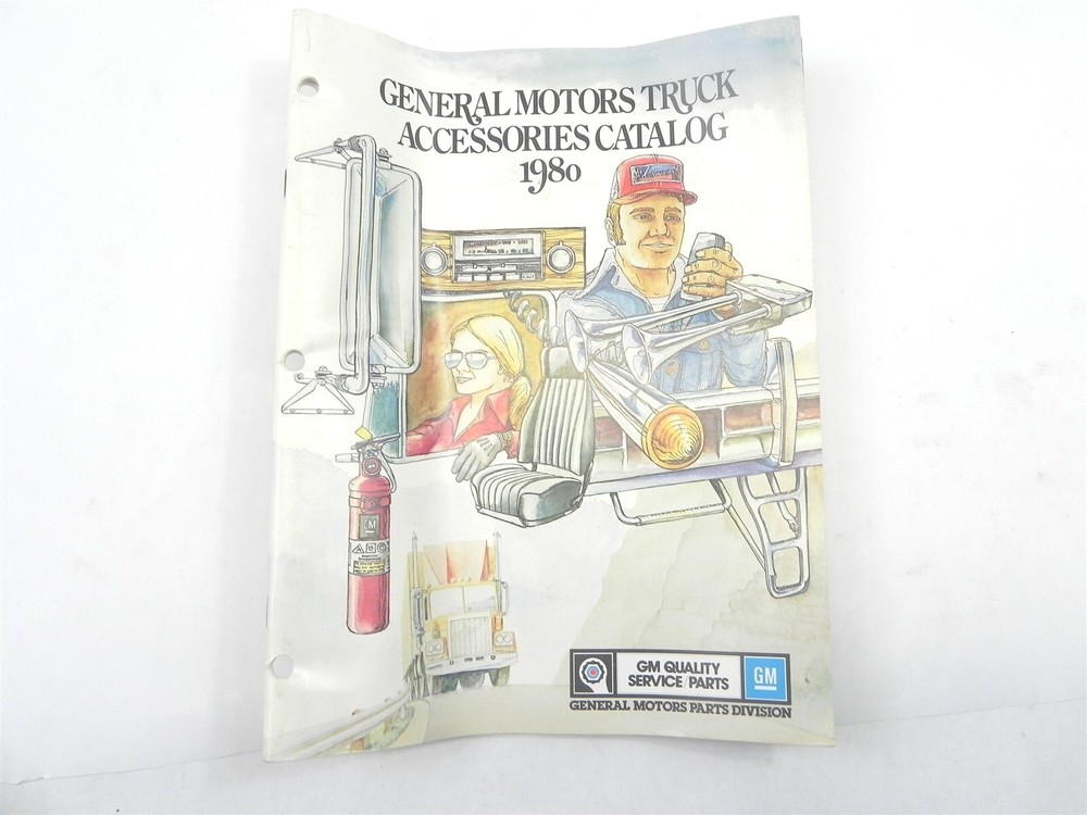 VINTAGE 1980 GENERAL MOTORS TRUCKS ACCESSORIES PARTS CATALOG BUMPERS HORNS