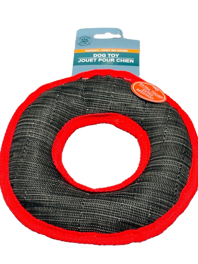 Tough Dog Chew Ring Toy Indestructible Chewers Dog Toy  7 Inches Limited Round