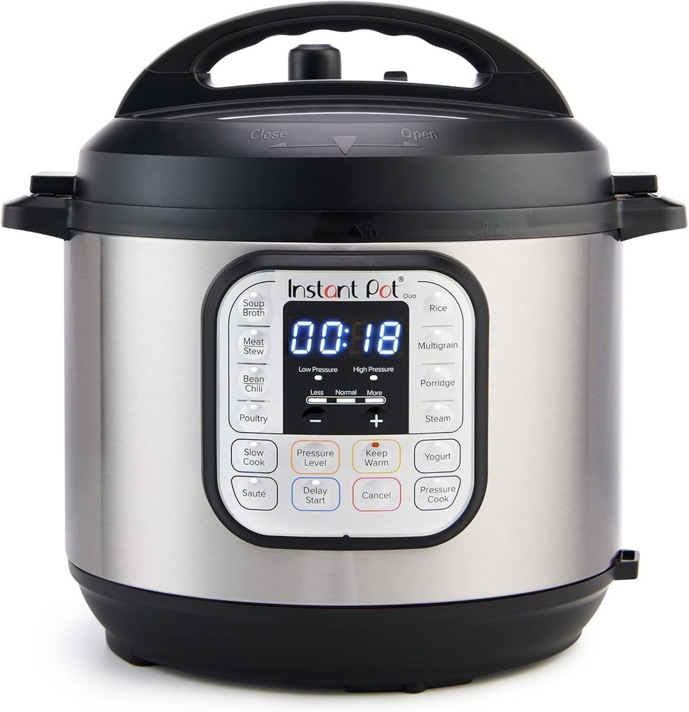 Instant Pot Duo 7-in-1 Mini Electric Pressure Cooker, Slow Rice Cooker, Steamer,