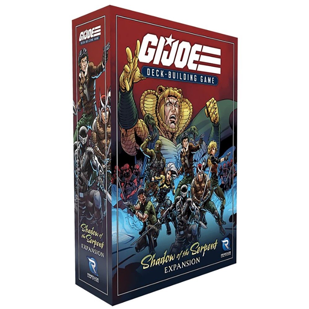 G.I. Joe Deck-Building Game Shadow of the Serpent Expansion - Enhance Your Strategy with New AI-Driven Adventures