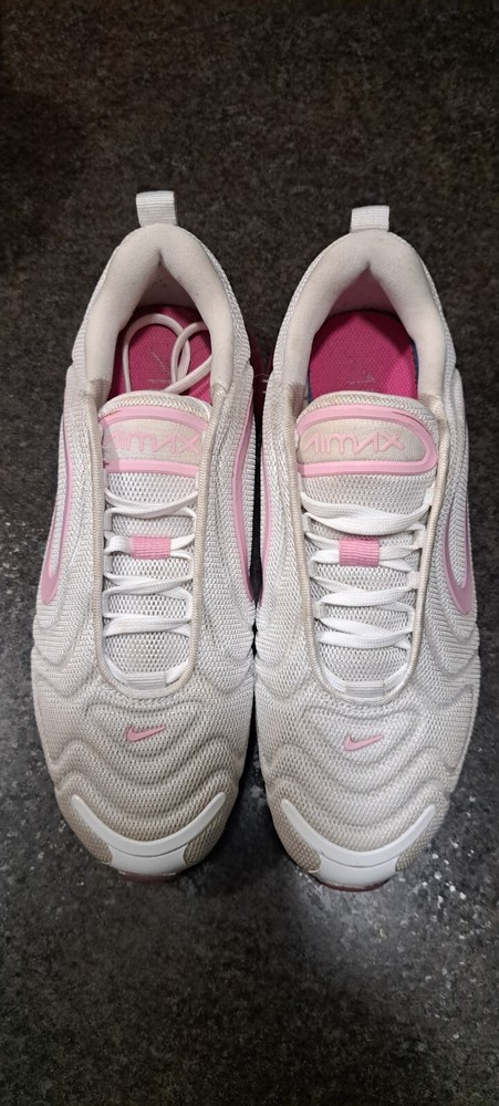 Nike Air Max 720 White Light Pink Size 7 Mens / 8.5 Womens Fast Shipping