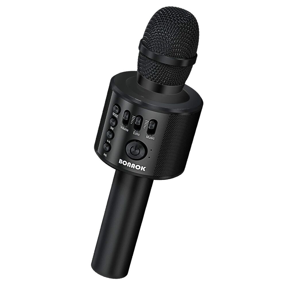 Wireless Bluetooth Karaoke Microphone,3-in-1 Portable Handheld Karaoke Mic Sp...