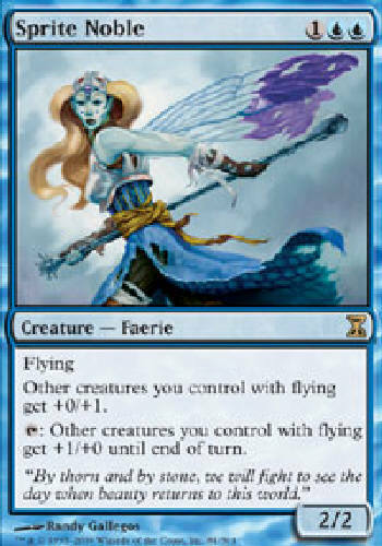 Sprite Noble X4 Time Spiral MTG Magic the Gathering Cards DJMagic