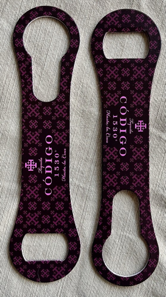 Two Codigo 1530 Tequila Metal Bartender Speed Bottle Opener Key Wrench *NEW*