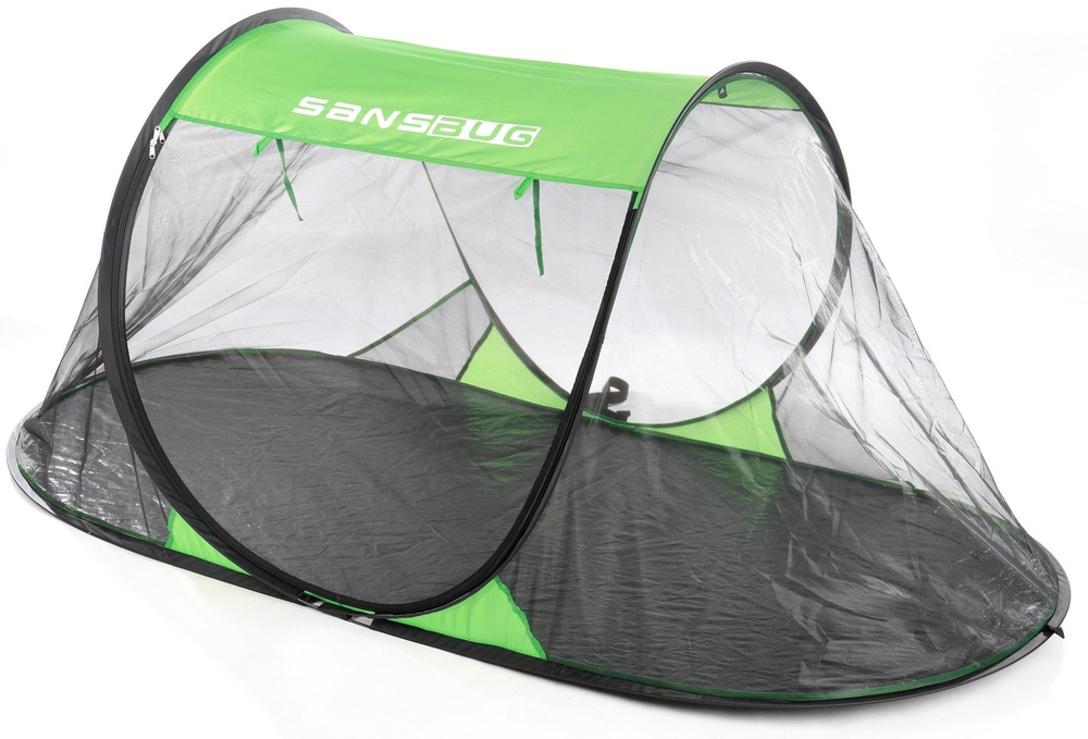 SANSBUG 1-Person Free-Standing Pop-Up Mosquito-Net Tarp Floor