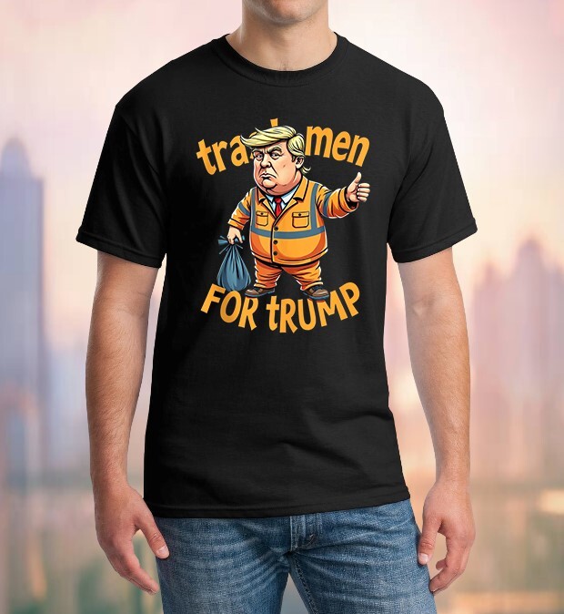 Trashmen For Trump 2024 Funny Election Garbageman Garbage Sweatshirt T-Shirt