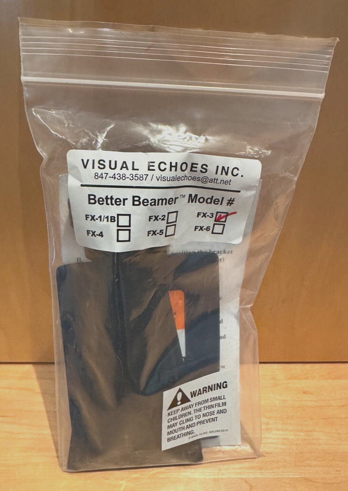 Visual Echoes FX-3 Better Beamer Flash Extender for Canon, Nikon, etc. FAST SHIP-image