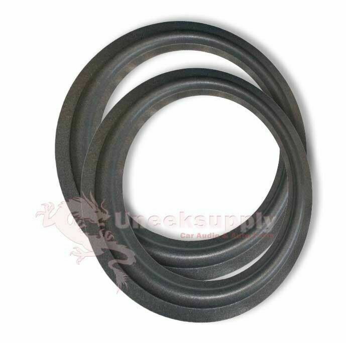 Pkg - 2 8 Inch Speaker Surround Foam SubWoofer Edge Sub Woofer 8