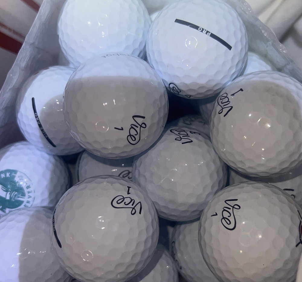 Vice Pro AAAA Near Mint 60+  Used Golf Balls 4A Free Shipping-image