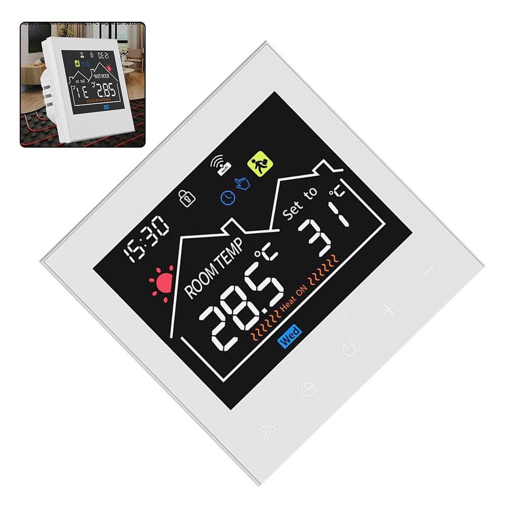 Smart WiFi Thermostat with Child Lock & Energy Saving