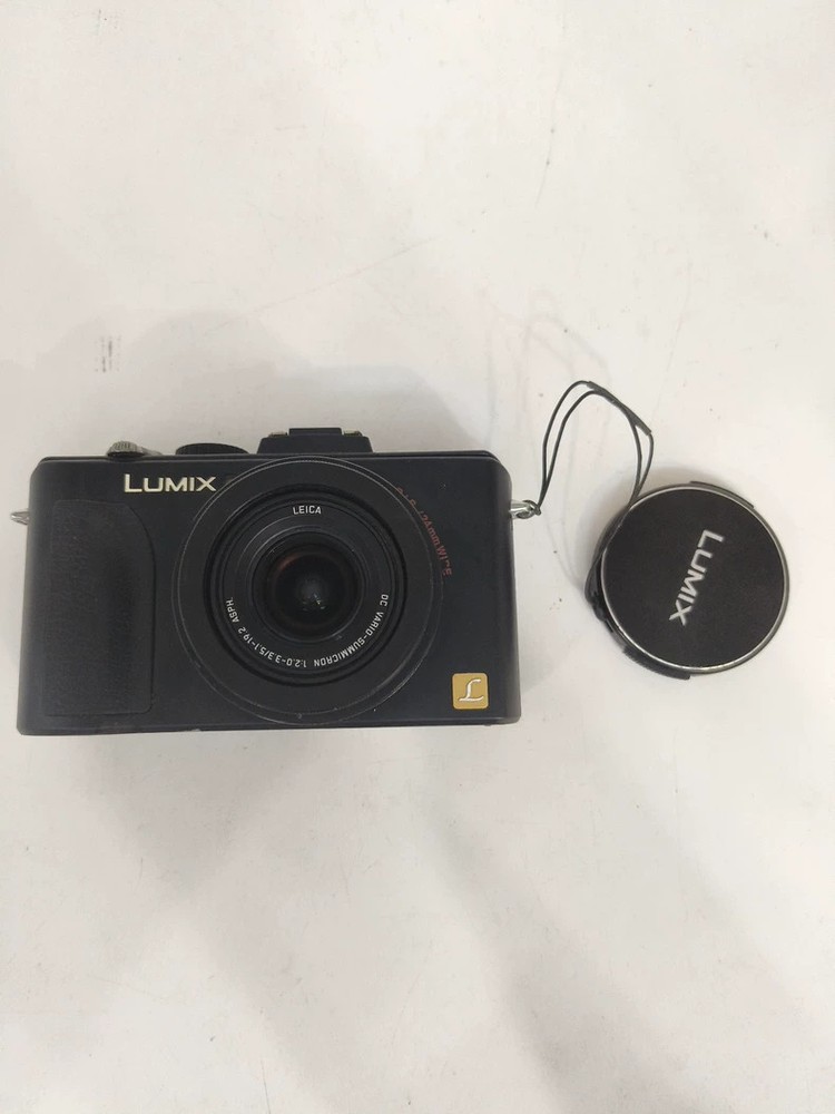 Panasonic LUMIX DMC-LX5 Black Digital Camera 10.1MP English 3.8x Optical Zoom