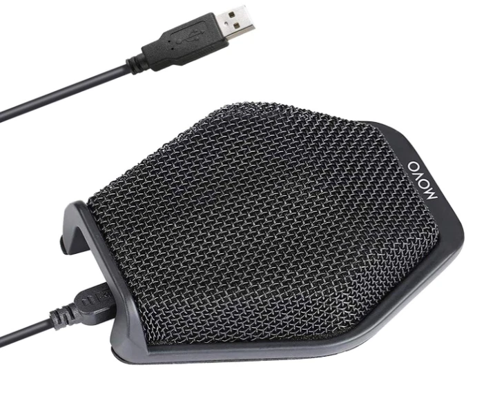 Movo Photo MC1000 USB Conference Computer Microphone for Windows and Mac