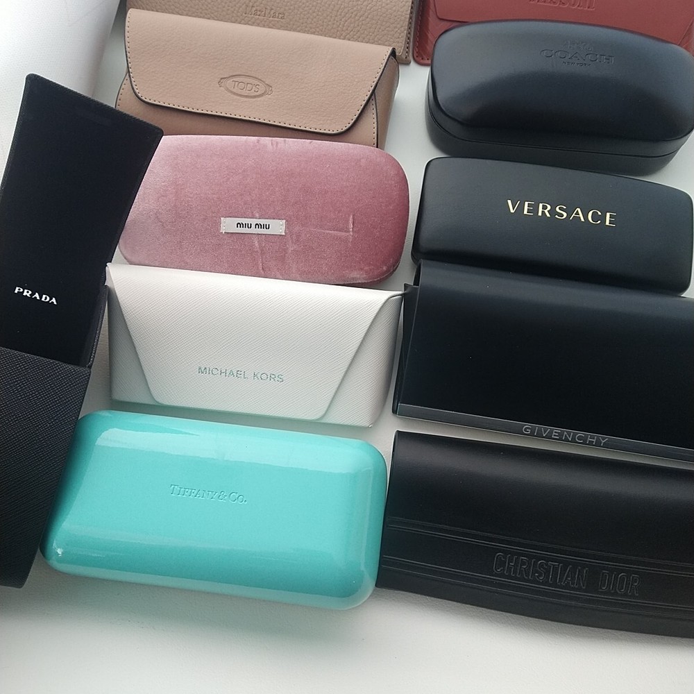 Mixed Lot Of Designer Sunglass Case Brand New - Cases Only (You Choose Lot Size)