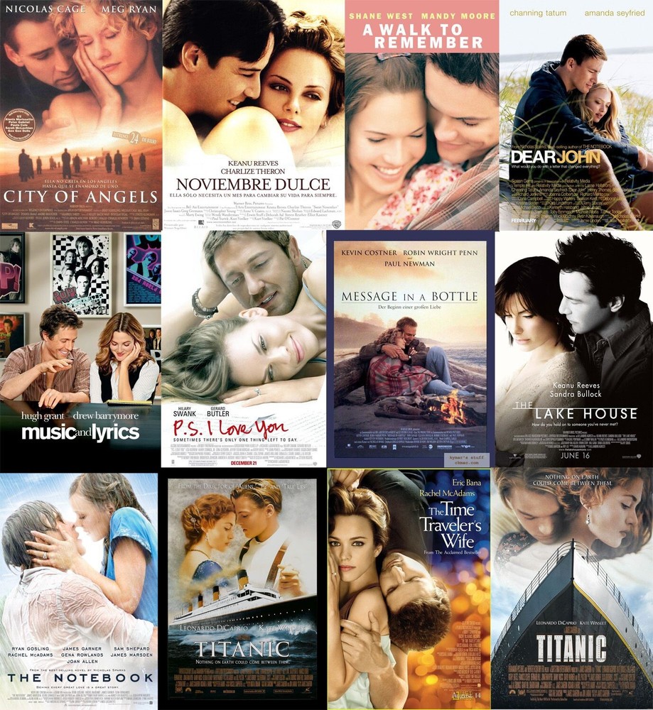 Romance ❤️ Movie DVD Lot Chick Flicks 💋 Love Drama Pick & Choose Flat Rate Ship