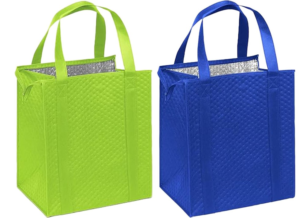 Hannah Direct Large Capacity Heavy Duty Insulated Smart Shopping Bag - Strong...