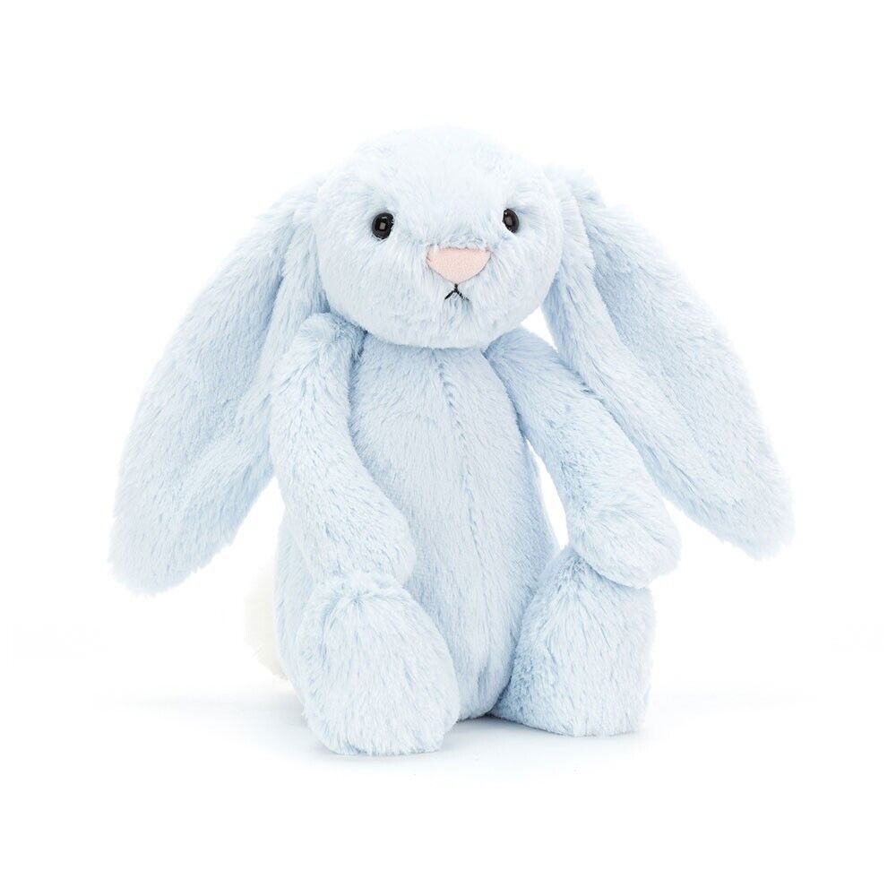Jellycat Bashful Blue Bunny Stuffed Soft Plush Toy 31cm Gift Toy New with Tag US