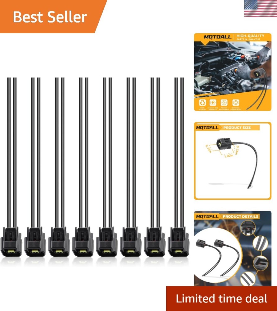 Ford 2-Way Ignition Coil Connector Plug Wire Harness Pigtail